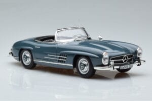 Mercedes 300 SL W198 Roadster Sininen Norev 1:18 B66040668 Metalli — kuva 7 / 9