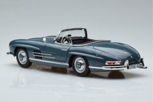 Mercedes 300 SL W198 Roadster Sininen Norev 1:18 B66040668 Metalli — kuva 8 / 9