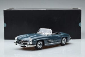 Mercedes 300 SL W198 Roadster Sininen Norev 1:18 B66040668 Metalli — kuva 9 / 9