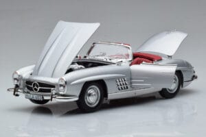 Mercedes 300 SL W198 Roadster Norev 1:18 183890 Metalli — kuva 2 / 10