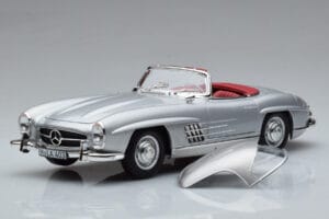Mercedes 300 SL W198 Roadster Norev 1:18 183890 Metalli — kuva 3 / 10