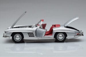Mercedes 300 SL W198 Roadster Norev 1:18 183890 Metalli — kuva 5 / 10