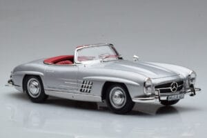 Mercedes 300 SL W198 Roadster Norev 1:18 183890 Metalli — kuva 8 / 10