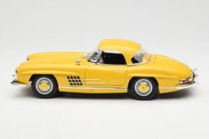 Mercedes 300 SL W198 Roadster Keltainen Norev 1:18 B66040669 Metalli — kuva 4 / 8
