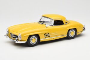 Mercedes 300 SL W198 Roadster Keltainen Norev 1:18 B66040669