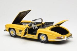 Mercedes 300 SL W198 Roadster Keltainen Norev 1:18 B66040669 Metalli — kuva 5 / 8