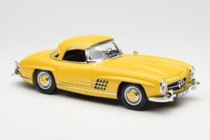 Mercedes 300 SL W198 Roadster Keltainen Norev 1:18 B66040669 Metalli — kuva 6 / 8