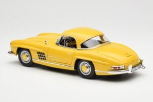 Mercedes 300 SL W198 Roadster Keltainen Norev 1:18 B66040669 Metalli — kuva 7 / 8