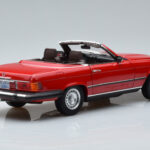 Mercedes 450 SL R107 US Versio Punainen Norev 1:18 - image 3 of 8