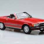 Mercedes 450 SL R107 US Versio Punainen Norev 1:18 - image 6 of 8