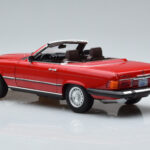 Mercedes 450 SL R107 US Versio Punainen Norev 1:18 - image 7 of 8