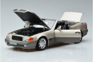 Mercedes 500 SL R129 Smoke Hopea Norev 1:18 183719 Metalli — kuva 2 / 7