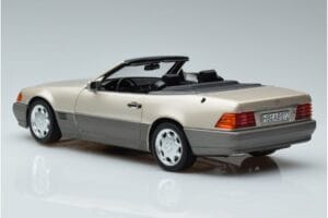 Mercedes 500 SL R129 Smoke Hopea Norev 1:18 183719 Metalli — kuva 6 / 7
