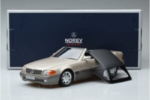 Mercedes 500 SL R129 Smoke Hopea Norev 1:18 183719 Metalli — kuva 7 / 7