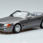 Mercedes 500 SL R129 Harmaa Metallic Norev 1:18 183715 Metalli
