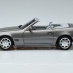 Mercedes 500 SL R129 Harmaa Metallic Norev 1:18 183715 Metalli - image 4 of 7