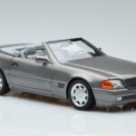 Mercedes 500 SL R129 Harmaa Metallic Norev 1:18 183715 Metalli - image 5 of 7