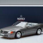 Mercedes 500 SL R129 Harmaa Metallic Norev 1:18 183715 Metalli - image 7 of 7