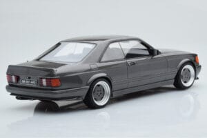 Mercedes 560 SEC C126 AMG Wide Body Harmaa Otto 1:18 OT823 Hartsi — kuva 2 / 6