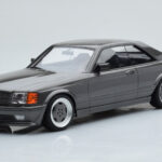 Mercedes 560 SEC C126 AMG Wide Body Harmaa Otto 1:18