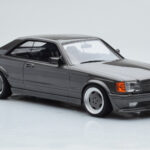 Mercedes 560 SEC C126 AMG Wide Body Harmaa Otto 1:18 - image 4 of 6