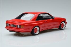 Mercedes 560 SEC W126 Widebody Punainen Otto 1:18 OT995 Hartsi — kuva 2 / 6