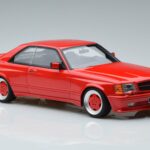 Mercedes 560 SEC W126 Widebody Punainen Otto 1:18 OT995 Hartsi - image 4 of 6