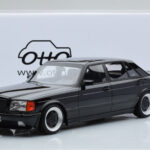 Mercedes 560 SEL AMG W126 Obsidian Musta Otto 1:18 - image 6 of 6