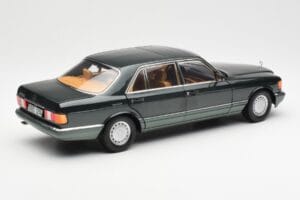 Mercedes 560 SEL W126 Night Vihreä Metallic Dealer Edition Norev 1:18 B66040626 Metalli — kuva 3 / 8