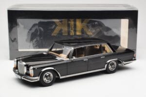 Mercedes 600 SWB W100 Musta KK-Scale 1:18 180601 Metalli — kuva 6 / 6
