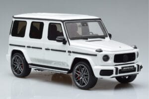 Mercedes AMG G63 Edition 55 W463 Valkoinen GT Spirit 1:18 GT890 Hartsi — kuva 4 / 6