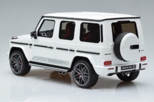 Mercedes AMG G63 Edition 55 W463 Valkoinen GT Spirit 1:18 GT890 Hartsi — kuva 5 / 6