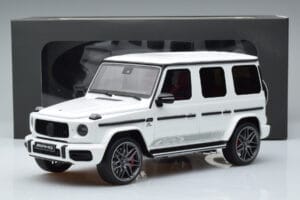 Mercedes AMG G63 Edition 55 W463 Valkoinen GT Spirit 1:18 GT890 Hartsi — kuva 6 / 6