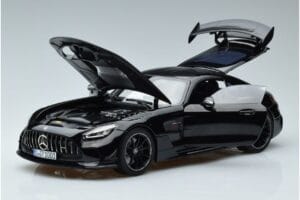 Mercedes AMG GT C190 Black Series Musta Norev 1:18 183900 Metalli — kuva 2 / 7