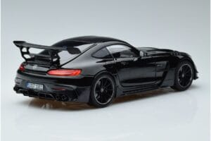 Mercedes AMG GT C190 Black Series Musta Norev 1:18 183900 Metalli — kuva 3 / 7