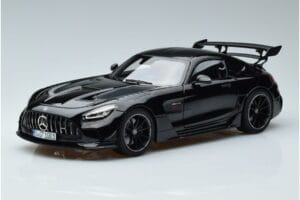 Mercedes AMG GT C190 Black Series Musta Norev 1:18 183900 Metalli
