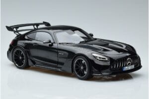 Mercedes AMG GT C190 Black Series Musta Norev 1:18 183900 Metalli — kuva 5 / 7