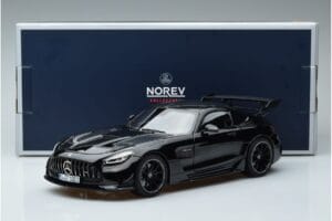 Mercedes AMG GT C190 Black Series Musta Norev 1:18 183900 Metalli — kuva 7 / 7