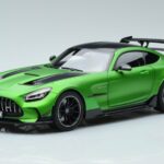 Mercedes AMG GT C190 Black Series Vihreä Hell Magno Rajoitettu Erä Norev 1:18 183903 Metalli