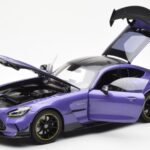 Mercedes AMG GT Black Series Violetti Asia Exclusive Norev 1:18 - image 2 of 8