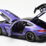 Mercedes AMG GT Black Series Violetti Asia Exclusive Norev 1:18 - image 5 of 8
