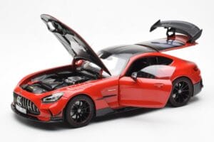 Mercedes AMG GT Black Series Punainen Asia Exclusive Norev 1:18 183906 Metalli — kuva 2 / 8