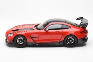 Mercedes AMG GT Black Series Punainen Asia Exclusive Norev 1:18 183906 Metalli — kuva 4 / 8