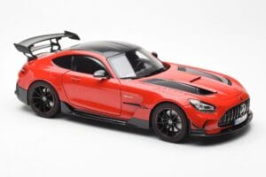 Mercedes AMG GT Black Series Punainen Asia Exclusive Norev 1:18 183906 Metalli — kuva 6 / 8