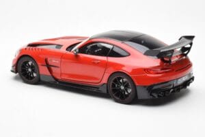 Mercedes AMG GT Black Series Punainen Asia Exclusive Norev 1:18 183906 Metalli — kuva 7 / 8
