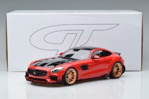 Mercedes AMG GT Prior Design C190 Punainen GT Spirit 1:18 ZM104 Hartsi — kuva 6 / 6