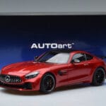 Mercedes AMG GT R C190 Kardinaalinpunainen AUTOart 1:18 76331 Metalli - image 7 of 7