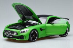 Mercedes AMG GT-R C190 Green Hell Magno Norev 1:18 B66960416 Metalli — kuva 2 / 7