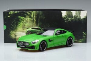 Mercedes AMG GT-R C190 Green Hell Magno Norev 1:18 B66960416 Metalli — kuva 7 / 7