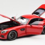 Mercedes AMG GT C190 Punainen Norev 1:18 183496 - image 2 of 8